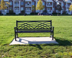 Du Mor 94 memorial bench style